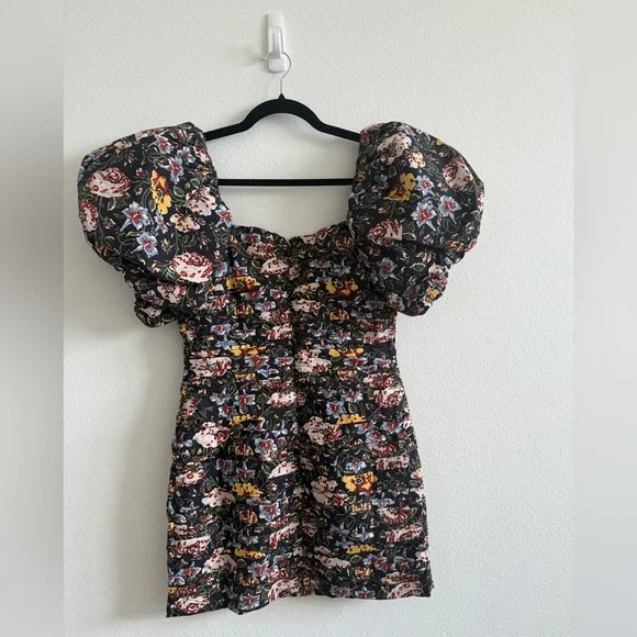 RHODE Suzette Puff Sleeve Dress - Picture 5 of 6